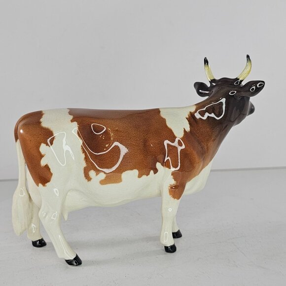 Beswick Cattle Ayrshire Cow Ch Ickham Bessie 198 #1350 England - Picture 6 of 9